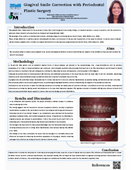 Gingival Smile Correction with Periodontal Plastic Surgery