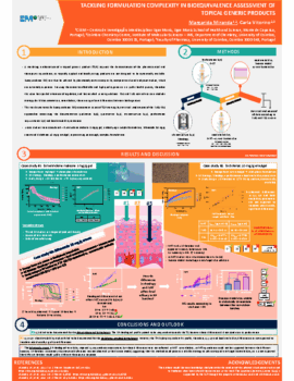 TACKLING FORMULATION COMPLEXITY IN BIOEQUIVALENCE ASSESSMENT OF TOPICAL GENERIC PRODUCTS